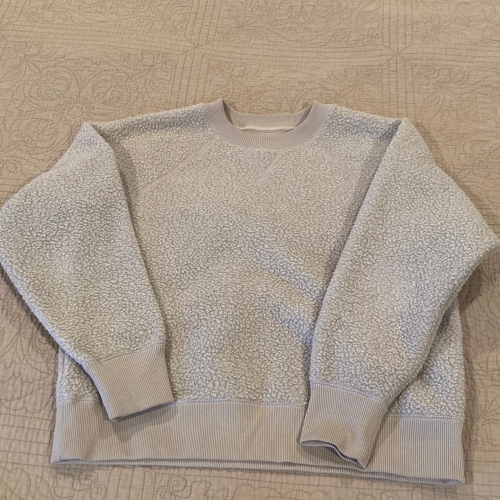 Everlane Renew Sherpa sweatshirt
